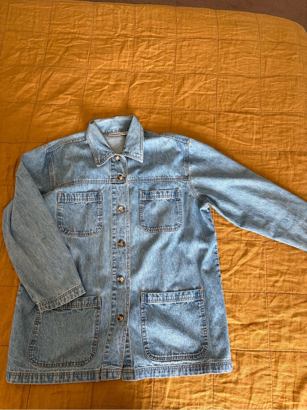 ✨ Vintage Denim Chore Coat ✨